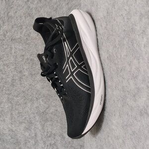 Asics Women's Gel-Nimbus 25 Shoes Black White Size 8
